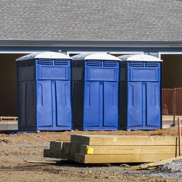 how do you dispose of waste after the portable restrooms have been emptied in Moscow IA